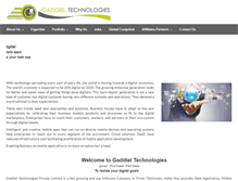 Tablet Screenshot of gaddieltech.com